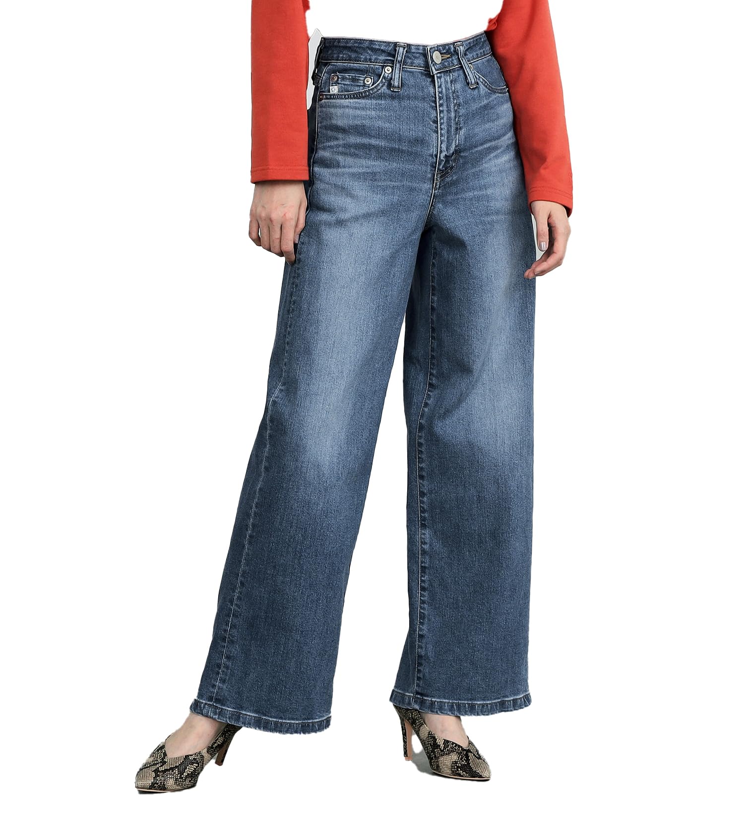 SOMETHING SEA58 LISA ワイドデニム L SOMETHING サムシング LISA ワイド SEA58 ジーンズ デニム